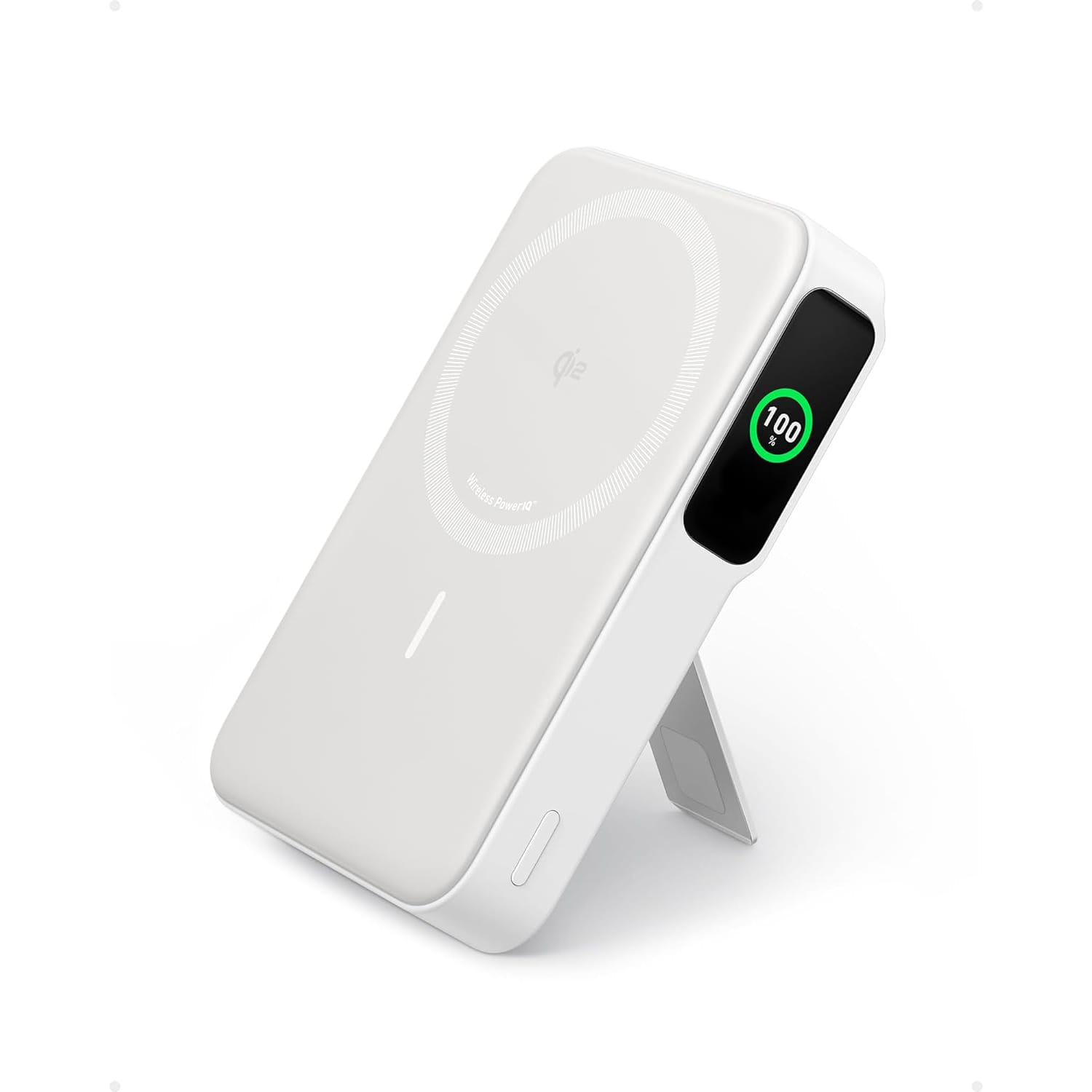 Anker MagGo Power Bank (10K, mAh, Stand) - White Anker MagGo Power Bank (10K, mAh, Stand) - White